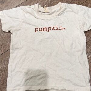 Pumpkin Kids Cream T-Shirt